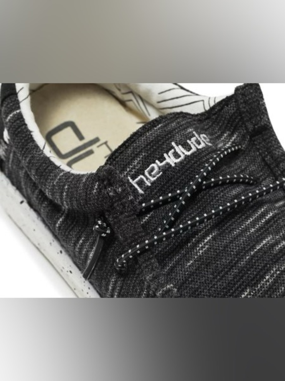 🆕 HEYDUDE Wally Stretch Slip-On Kids Shoes K11 / 12 Lightweight Comfort Casual - Picture 8 of 10